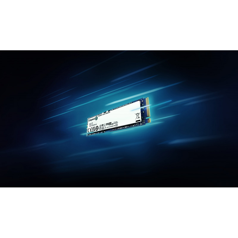 Kingston NV3 500GB M.2 2280 PCIe 4.0 x4 NVMe Internal SSD (SNV3S/500GBK)