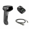 Zebra DS2278-SR Barcode Scanner USB Kit with Presentation Cradle and Shielded USB Cable, Black (DS2278-SR7U2100PRW)