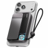 SHARGE ICEMAG 3 Power Bank, 10,000 mAh, 25 W Qi2, 35 W USB-C, Black