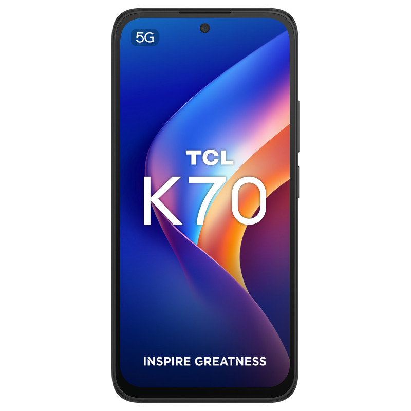 TCL K70 5G 4GB RAM 128GB Smartphone - Midnight Black