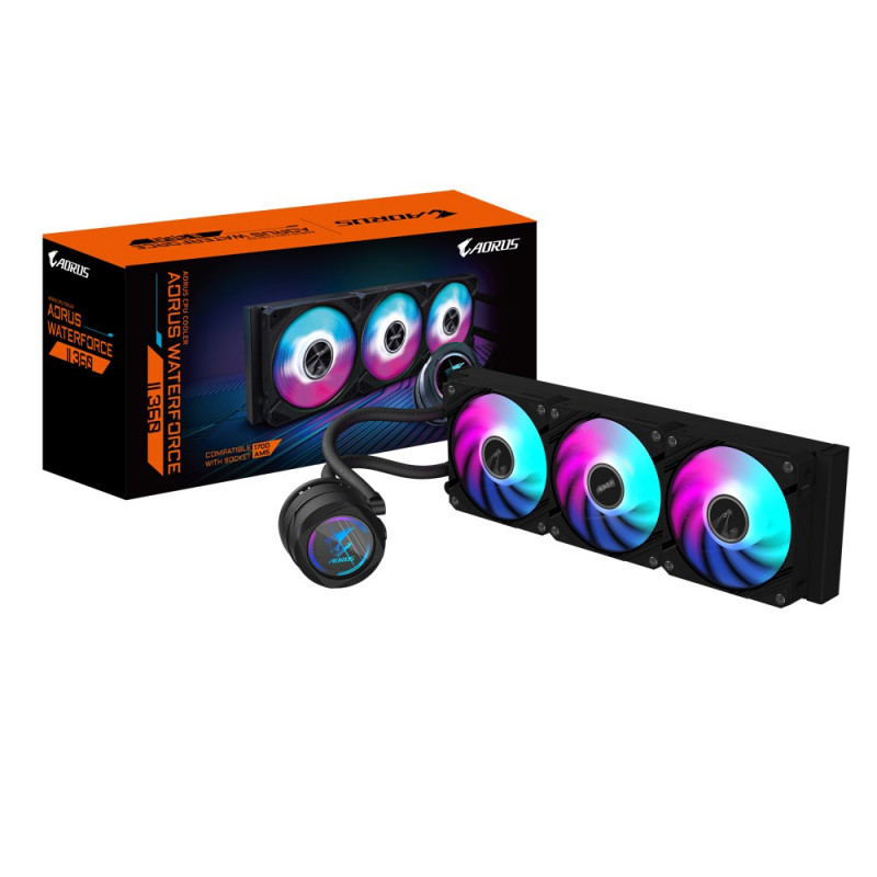 Gigabyte Aorus AIO CPU Waterforce II 360 Cooler
