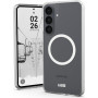 Urban Armor Gear UAG Scout Clear Case with Magnet for Samsung Galaxy S26 FE, Ice (Transparent)