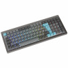Ducky Cushion 98 Gaming Keyboard, 96%, DE Layout (ISO), Shush Red Switches - Nickel (DKCUS2598-DSDEPHCC3H1)