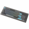 Ducky Cushion 98 Gaming Keyboard, 96%, US Layout (ANSI), Shush Red Switches - Nickel (DKCUS2598-DSUSPHCC3H1)