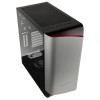 SilverStone Seta A1 Mid Tower, Tempered Glass - black/silver