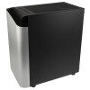 SilverStone Seta A1 Mid Tower, Tempered Glass - black/silver