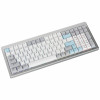 Ducky Cushion 98 Gaming Keyboard, 96%, US Layout (ANSI), Shush Green Switches - Silver (DKCUS2598-DDUSPHCC4S1)