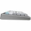 Ducky Cushion 98 Gaming Keyboard, 96%, US Layout (ANSI), Shush Green Switches - Silver (DKCUS2598-DDUSPHCC4S1)