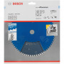 Bosch Expert for Aluminium Circular Saw Blade Ø 210 mm, 72 Teeth, Bore 30 mm (2608644105)