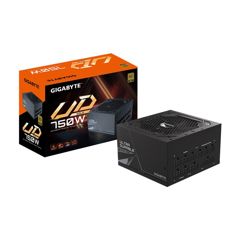 GIGABYTE UD750GM 750W ATX Power Supply, 80+ Gold, fully modular