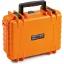 B&W 1000/O/SI Tool Case, Orange, Polypropylene (PP), Dust-resistant, Waterproof, 248.92 x 175.26 x 93.98 mm