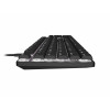 Natec Amberjack Wired Keyboard, US Layout, Linear Hot-Swappable Switches, White Backlight, Anti-Ghosting, Macro Recording, Black/Grey (NKL-2391)