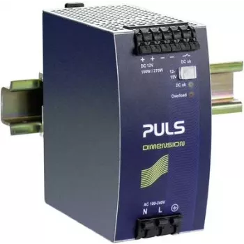 PULS DIMENSION QS10.121 DIN-Rail Power Supply, 12 V DC, 15 A, 180 W