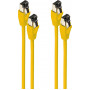 shiverpeaks Cat8.1 F/FTP Patch Cable, 7.5 m, Yellow