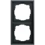 Gira 021283 Cover Frame, 2-Gang, Gira F300, Anthracite (Painted)