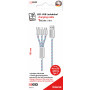 2GO USB Cable USB-B to USB-C/Micro-USB-B/Lightning, 1.5 m, Multicolour