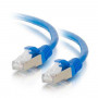 Mercodan Cat6a S/FTP Patch Cable RJ45, 20 m, Blue