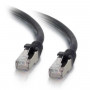 Mercodan Cat6a S/FTP Patch Cable RJ45, 20 m, Black
