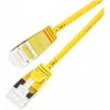 Wirewin Slim Cat6a U/FTP Patch Cable RJ45, 5 m, Yellow