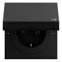 Gira 445474 SCHUKO Socket KD, System 70, Black