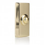 Byron DBW-21027 Doorbell Push Button Brass