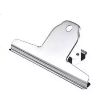 Wonday Metal Letter Clip, Width 144 mm, Clamping Width 45 mm, Nickel