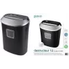 pavo Crosscut 12 Paper Shredder, 5 x 38 mm Particles, 12 Sheets A4, 220 mm Working Width (8053384)