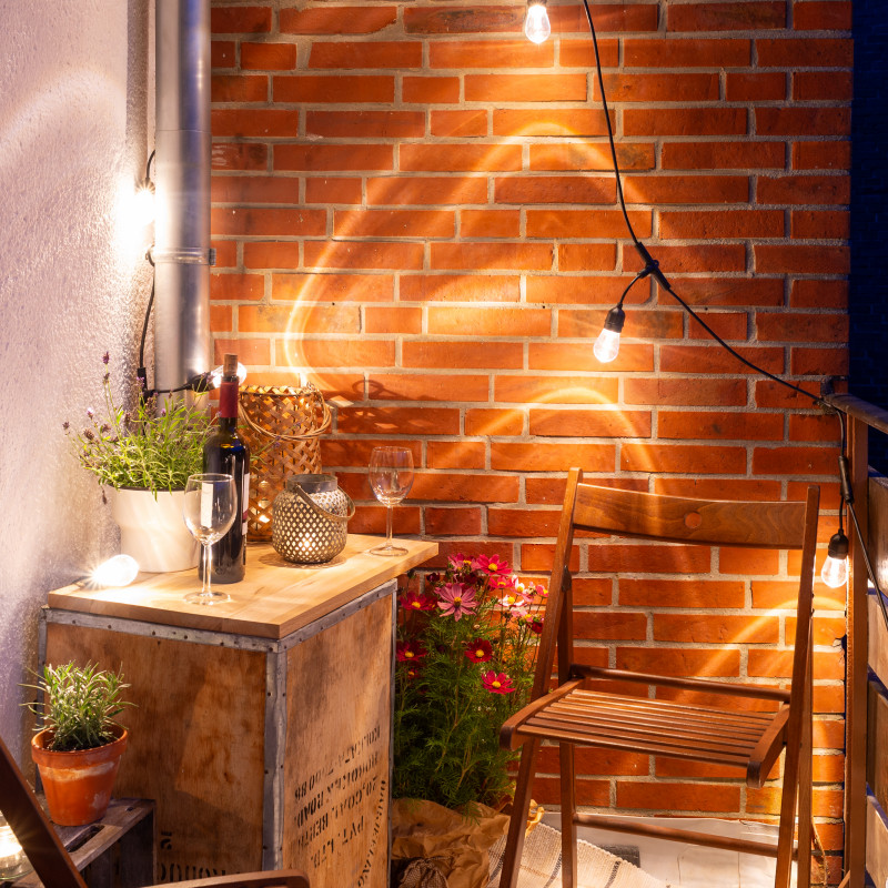 Osram SMART+ Outdoor String Light, IP44, RGBW, 4.5 W, Wi-Fi