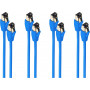 shiverpeaks Cat8.1 F/FTP Patch Cable, 3 m, Blue