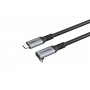 Mercodan Angled USB Cable USB-C to USB-C, 3 m