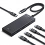 Ugreen USB-C Hub to 4x USB-C 3.2 / 1x USB-C 100W PD CM806 Black