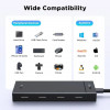Ugreen USB-C Hub to 4x USB-C 3.2 / 1x USB-C 100W PD CM806 Black