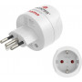 Hama Travel Adapter Type J, L, N, 3-pin, for Switzerland, Italy and Brazil