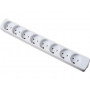 Mercodan Power strip 8 outlets earthed