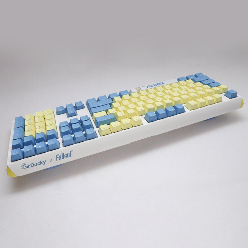 Ducky x Fallout Vault-Tec Limited Edition One 3 Gaming Keyboard - MX-Red (ANSI, US)