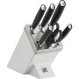Zwilling All * Star 5-Piece Knife Set in Self-Sharpening Block, Silver