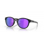 Oakley Latch Sunglasses – Matte Black/Prizm Violet