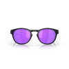 Oakley Latch Sunglasses – Matte Black/Prizm Violet