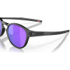 Oakley Latch Sunglasses – Matte Black/Prizm Violet