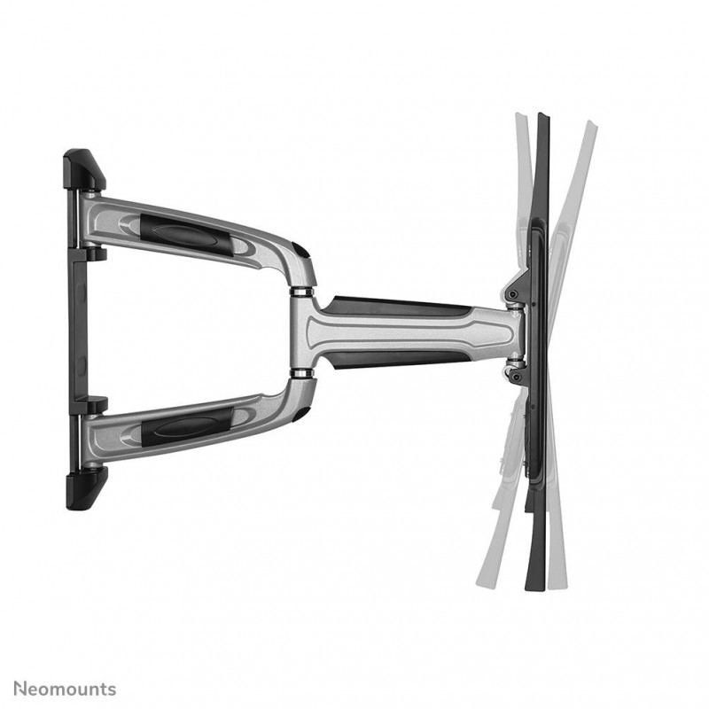 Neomounts LED-W700SILVER Flat Screen Wall Mount (3 Pivots & Tiltable), Silver