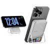 SHARGE ICEMAG 2 Power Bank, 10000 mAh, 15 W Qi2, 30 W USB-C, Transparent