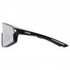Uvex Skyryse Cycling Sunglasses, Black Matt / Silver