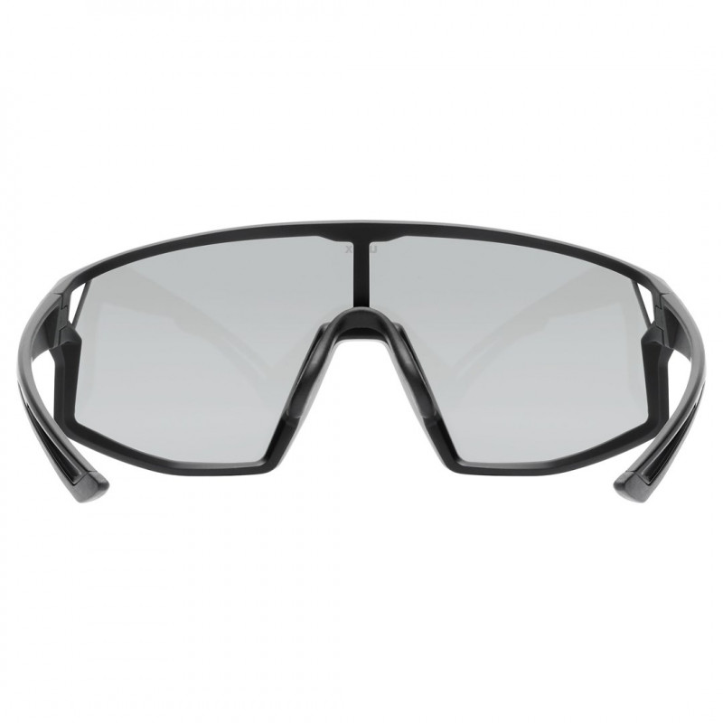 Uvex Skyryse Cycling Sunglasses, Black Matt / Silver