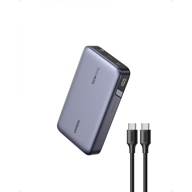 Ugreen PB720 Power Bank 20000 mAh, Grey