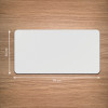 LEITZ Desk Mat 700 x 360 mm, Recycled Leather, Grey, Smooth, Rounded