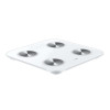 Huawei Scale 3 Bluetooth Edition white / smart personal scale / tempered glass / WiFi and BT / up to 150 kg / Android and iOS