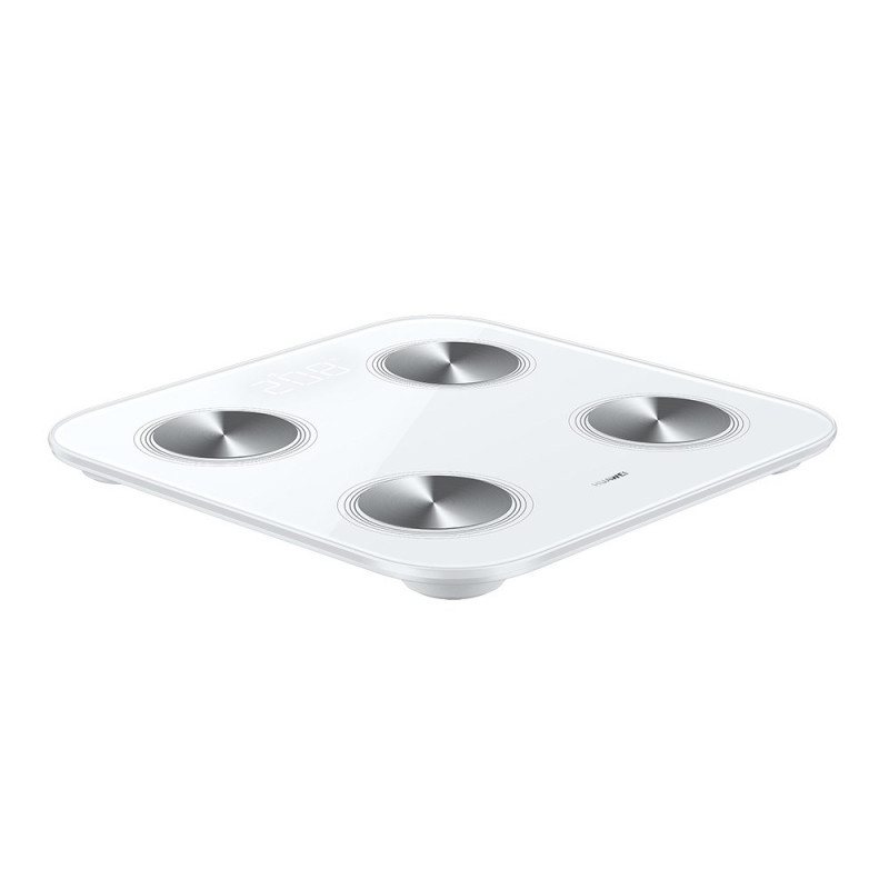 Huawei Scale 3 Bluetooth Edition white / smart personal scale / tempered glass / WiFi and BT / up to 150 kg / Android and iOS
