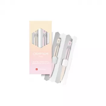 Caran d'Ache HORIZON Writing Set, Gradient Pastel Yellow to Pastel Pink (8490.708)