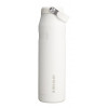 Stanley IceFlow Flip Straw 2.0 Vacuum Insulated Bottle, 1.06 L, White