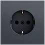 GIRA 418873 SCHUKO Socket Outlet System 70, Anthracite
